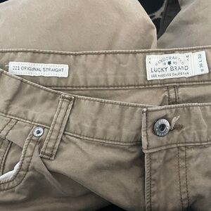 Lucky Brand 221 Original Straight Men’s Pants W 36 L32